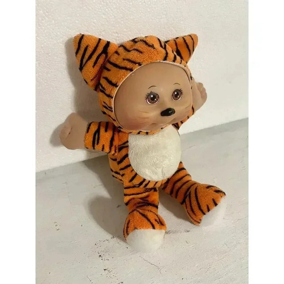 2011 Cabbage Patch Kids Tiger Plush Cuties Toy Doll 9” - Picture 2 of 6